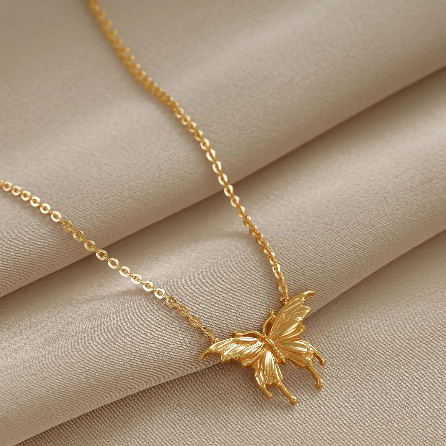 VACRONA Dainty Gold Lock Initial Necklace 18K Gold Plated Initial Padlock Layered Lock Necklace Personalized Monogram Old English Engraved Alphabet Symbol Custom Letter Necklace