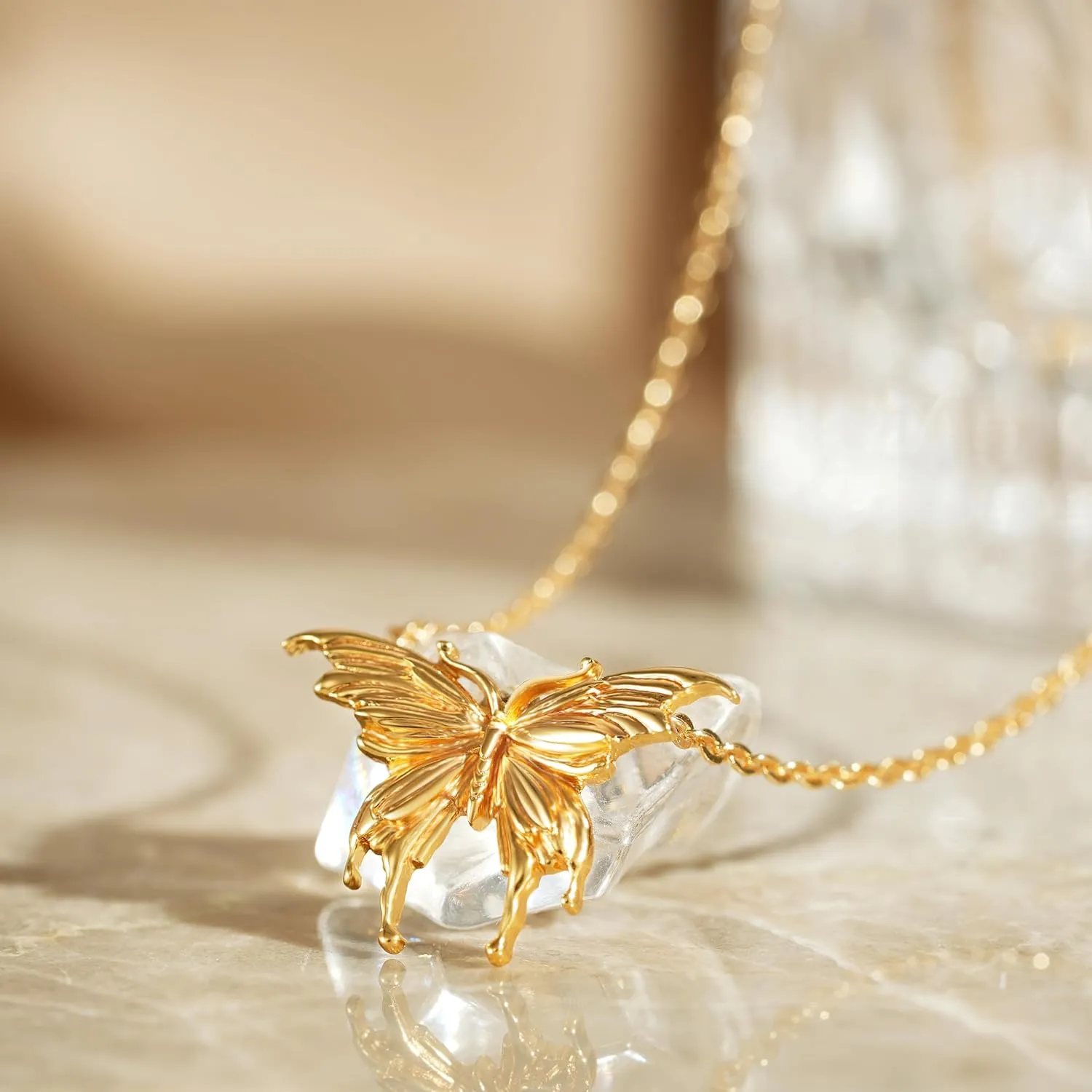 VACRONA Dainty Gold Lock Initial Necklace 18K Gold Plated Initial Padlock Layered Lock Necklace Personalized Monogram Old English Engraved Alphabet Symbol Custom Letter Necklace