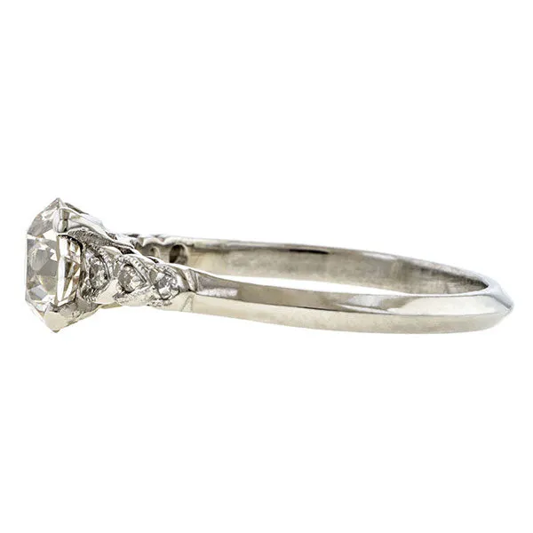 Vintage Engagement Ring, CB 1.43ct.