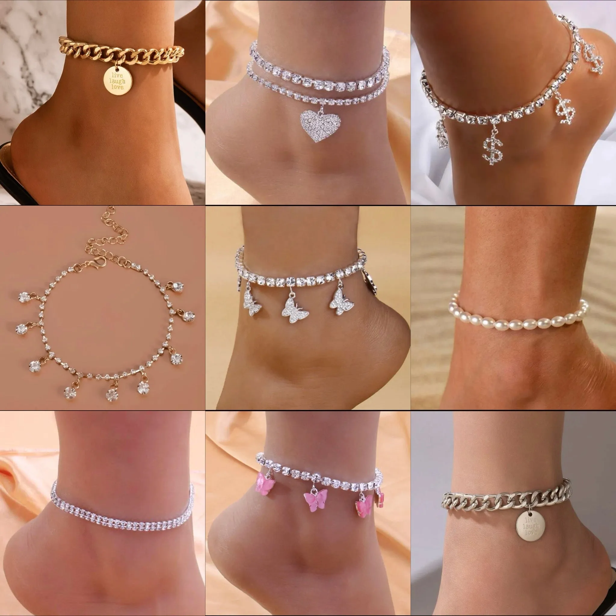 Wholesale Anklets Mixed