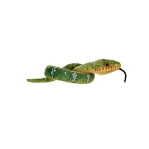 Wild Republic Green Coiled Emerald Tree Boa- 36"