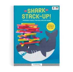 Wooden Balancing Game - Shark Stack-up!