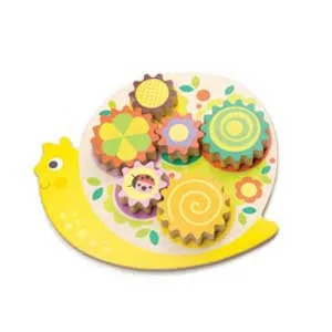 Wooden Snail Whirls