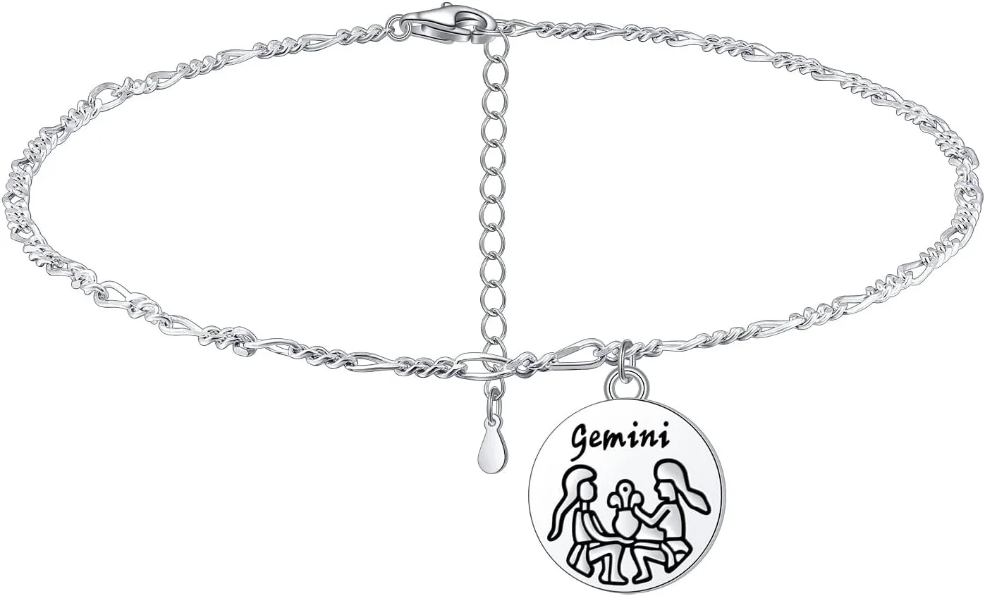 Yearace Anklet for Women S925 Sterling Silver Adjustable Foot Beaded Cross Claddagh Turtle Stethoscope Butterfly Bee Dragonfly Ankle Bracelet Anklets Jewelry